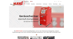 Desktop Screenshot of mawonline.de