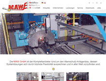 Tablet Screenshot of mawonline.de